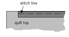 bind quilt side 1