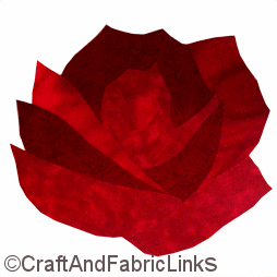 rose applique pattern for inspiration quilt