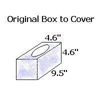 kleenex box measurements