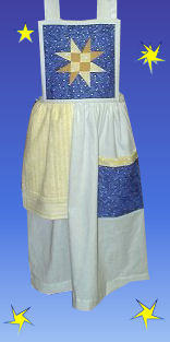 Mary's Favorite Rev
ersible Butcher Apron Pattern : The Blue Sheep