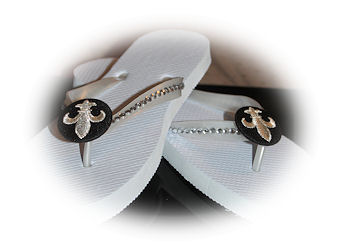 DIY Bling Flip Flops