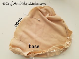 pin layers of bra prosthesis