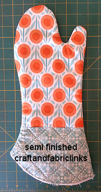 Free Oven Mitt Pattern: Free Sewing Pattern