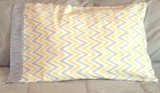pillowcase with cuff pattern