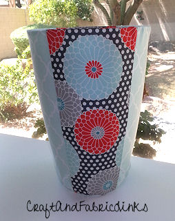 waste basket cover sewing pattern