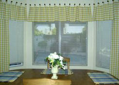 window with curtains